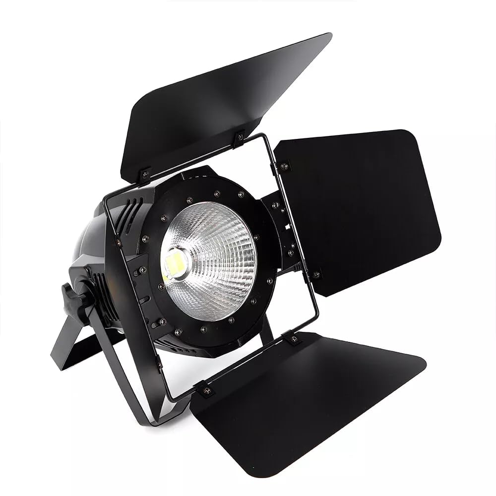 100W COB LED Bühnenbeleuchtung 2 in1 DJ Par Licht Theaterscheinwerfer Kinolampe Scheinwerfer Bühnenlicht Strahler Warmweiß/Kaltweiß Lichteffekt Studioleuchte
