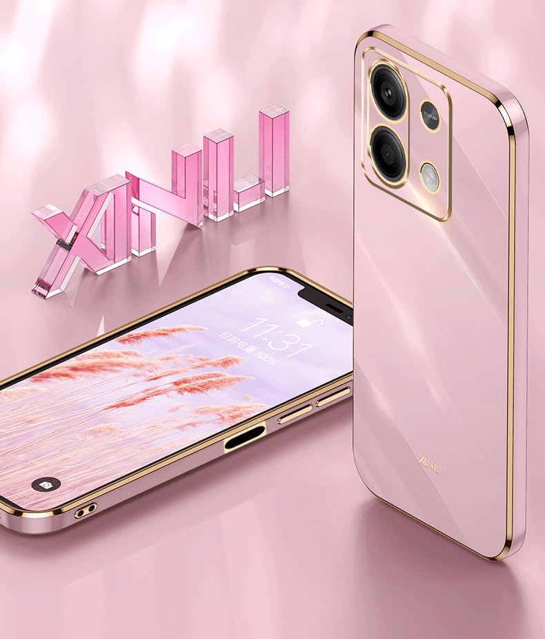 WEIOU Cover Per Huawei Nova 8i / Honor 50 Lite – Custodia Morbida In TPU Con Bordo Dorato, Antigraffio E Antiurto (Nero)