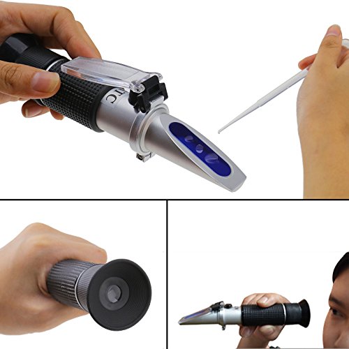 SING F LTD Refractometer Compatible with Beer Wort Dual Scale and Specific Gravity - Image 3