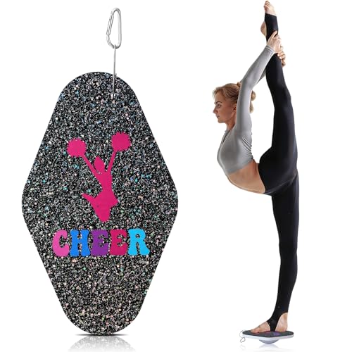 JolliLudo Cheer Balance Trainer Flyer Stand Glitter Cheer Board Cheerleading