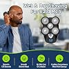 Head Shavers for Bald Men, Rotary Waterproof Cordless Bald Electric Shavers, Dry Wet Shaving for Men (Black)
