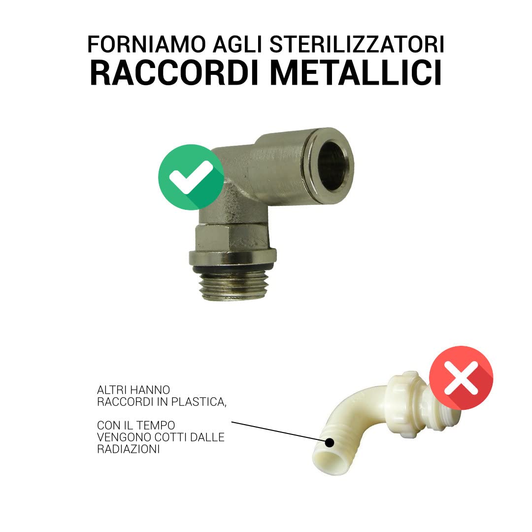 Sterilizzatore Lampada UV 11 Watt 4 Lt/Min per impianti filtrazione Acqua e Osmosi Inversa