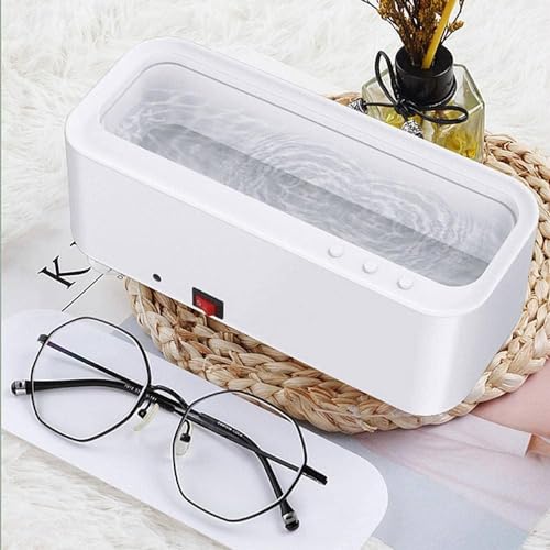 Jewellery Glasses Cleaner Machine, Portable Ultrasonic Cleaning Machines Sonic Cleaners 45000Hz Ultrasonic Cleaner Household Ultrasonic Cleaners for Jewelry, Ring, Eyeglass, Watch