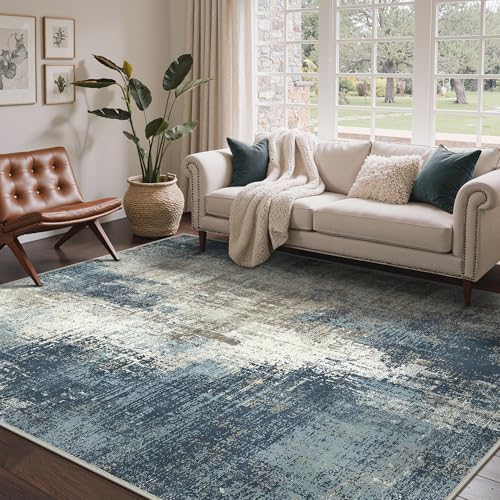 BEIMO Slate Blue 8x10 Area Rug