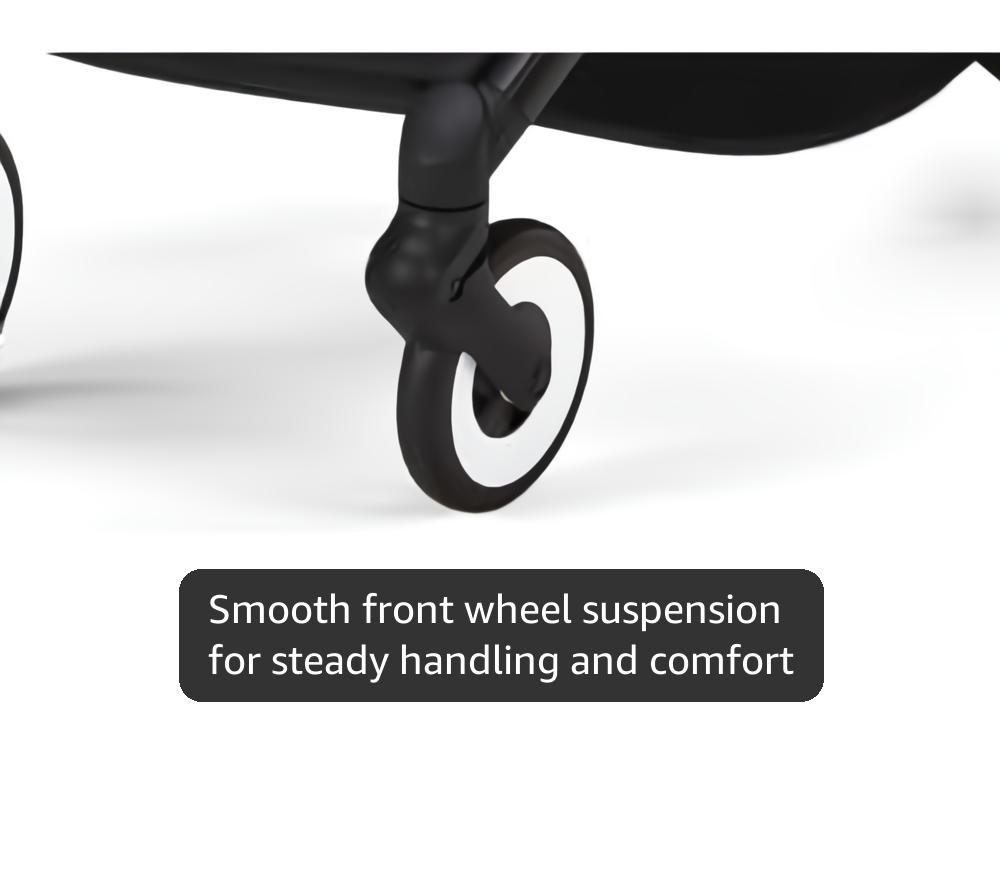 Cybex Libelle Lightweight pockit Travel Baby Stroller - Carry-On Compliant Compact Fold, One-Hand Adjustable Recline - Compatible with CYBEX Car Seats, Beach Blue