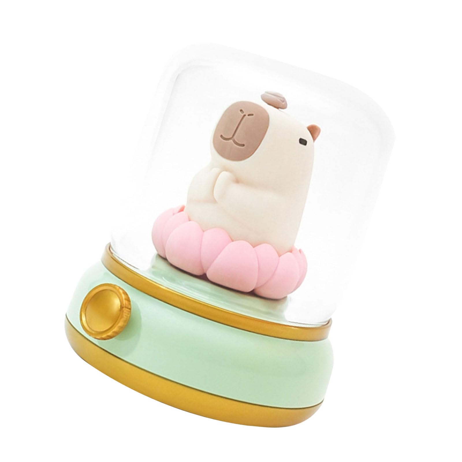 Figurine Kapibala lumineuse style rétro, le cadeau idéal pour une veilleuse de chevet