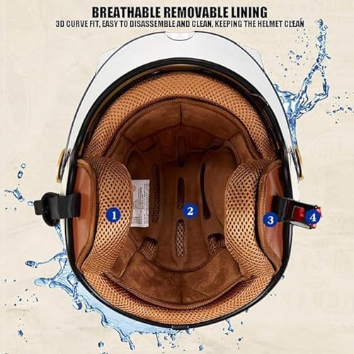 Casque jet moto Bluetooth ECE résout le manque de visibilité au soleil