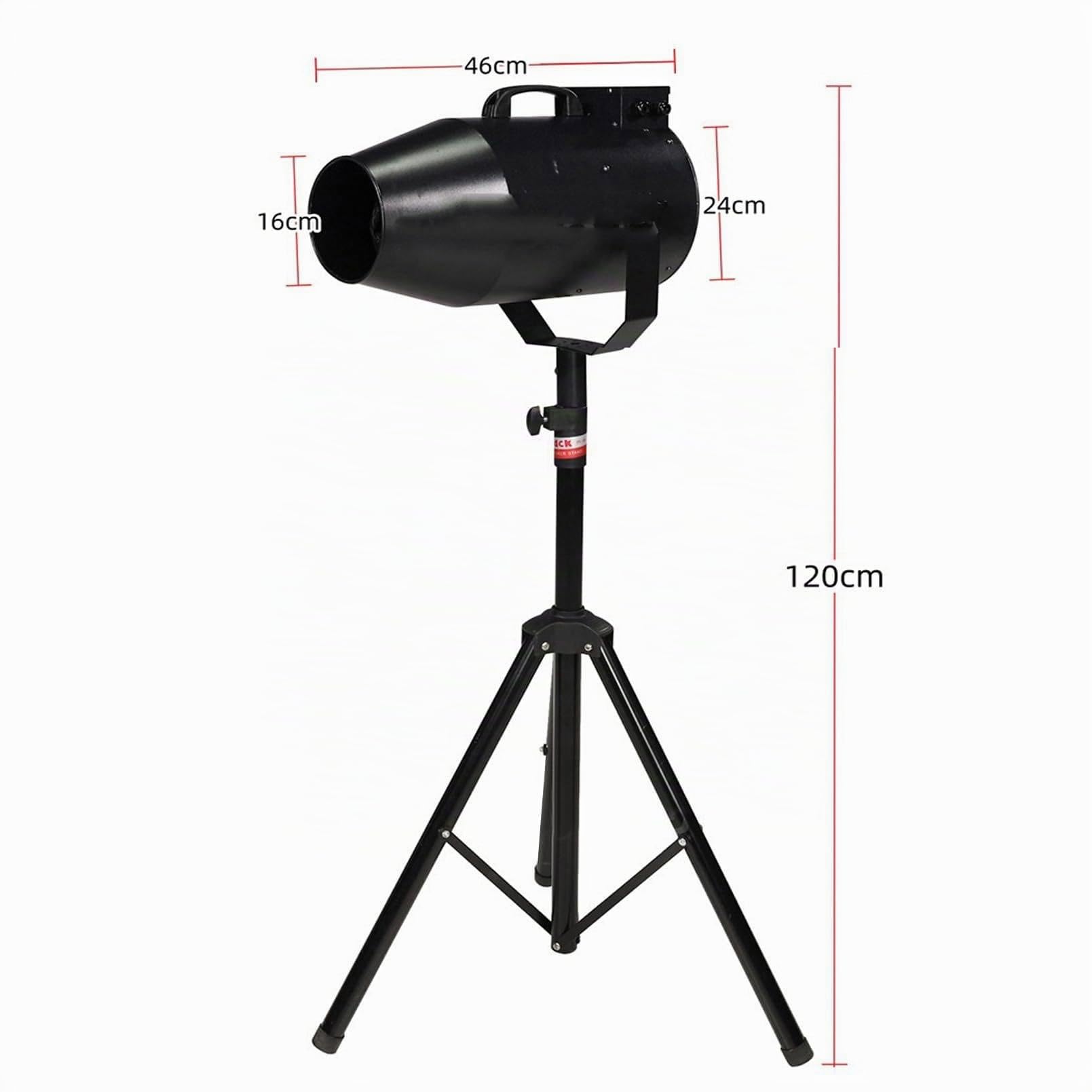 MáQuina De Efecto De Espuma Para Escenario Al Aire Libre 1000W (Cabezal Agitador Arriba/Abajo), Salida De Espuma De 20㎡/Min (Distancia De Chorro De 6-10M), Fiesta Discoteca Navidad
