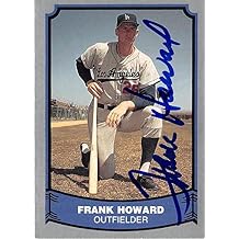 Sports Memorabilia Autograph Warehouse 343079 Frank Howard Autographed Baseball Card - Los Angeles Dodgers World Series Champ 1988 Pacific Legends No. 17