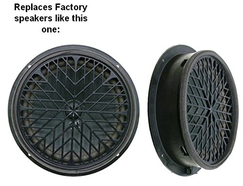 Speaker Adapter Spacer Rings - Compatible with Audi A3 A4 A5 Q5 RS3 RS5 S3 S4 S5 SQ5 & More - SAK108_55 - for 6.5" (6 1/2") Speakers -1 Pair by MJM Car Speaker Adapters - Image 3