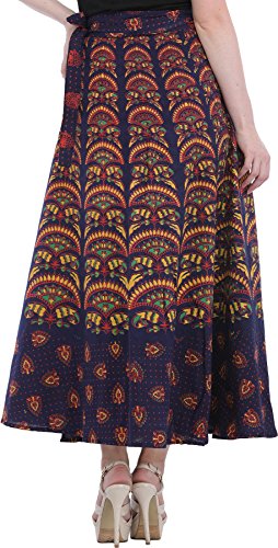 Wrap-Around Printed Long Skirt from Pilkhu4