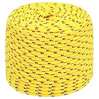 Polypropylen-Bootsseil 6 Mm X 50 M – Schwimmend, Wetterfest, Für Boote & Yachten, Festmacherleine