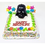 スターウォーズ バースデーケーキトッパーセット ダースベイダー付き (ユニークなデザイン)