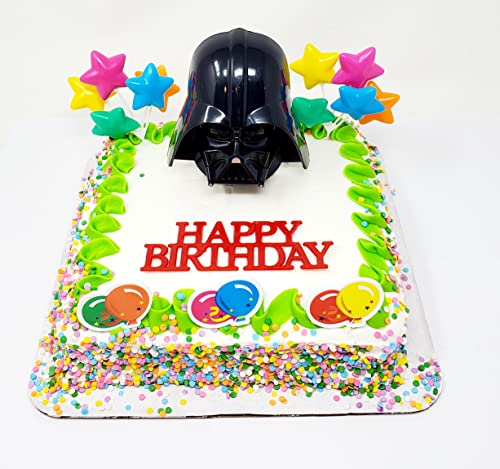 Star Wars Birthday Cake Topper Set with Darth Vader