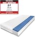Produktbild SMARTSLEEP Sleepin'Easy Kaltschaummatratze 90x200, 18cm Höhe | 2in1 Härtegrad H2 & H3 | orthopädische Wendematratze mit integriertem Topper | Oeko-TEX® 100