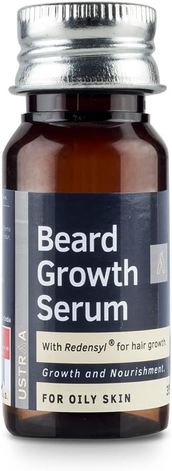 Ustraa Beard Growth Serum For Men, 35 ml