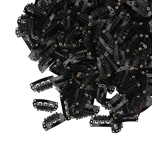 Pinces à cheveux en fer 1000 pièces stables pour perruques et extensions - 3