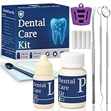 Zinc Oxide Eugenol Dental Cement Tooth Repair kit for Broken Teeth, Temporary Filling for Crowns, Tooth Filler, Cavity Filler for Teeth