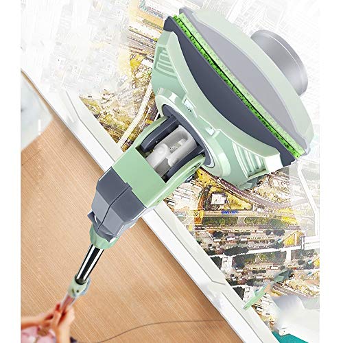 S-t-x Varilla Telescópica/Cabezal Giratorio 360 ° Limpiador De Ventanas Magnético, Fuerza Magnética Ajustable/Raspador De Esponja Ensanchador Limpiacristales Magnetico De Doble Cara, 5-26mm, Manual