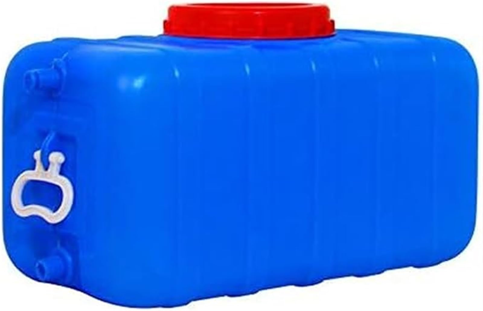Wassertank, Wasserspeicher, verdickter rechteckiger Kunststoffeimer, Wasserspeicher, Haushaltseimer aus lebensmittelechtem Kunststoff, Camping-Wasserbehälter (Farbe: Blau, Größe: 2