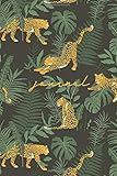 Journal: Fun cheetah pattern journal with 80 unlined pages and pretty color graphics throughout to inspire you.