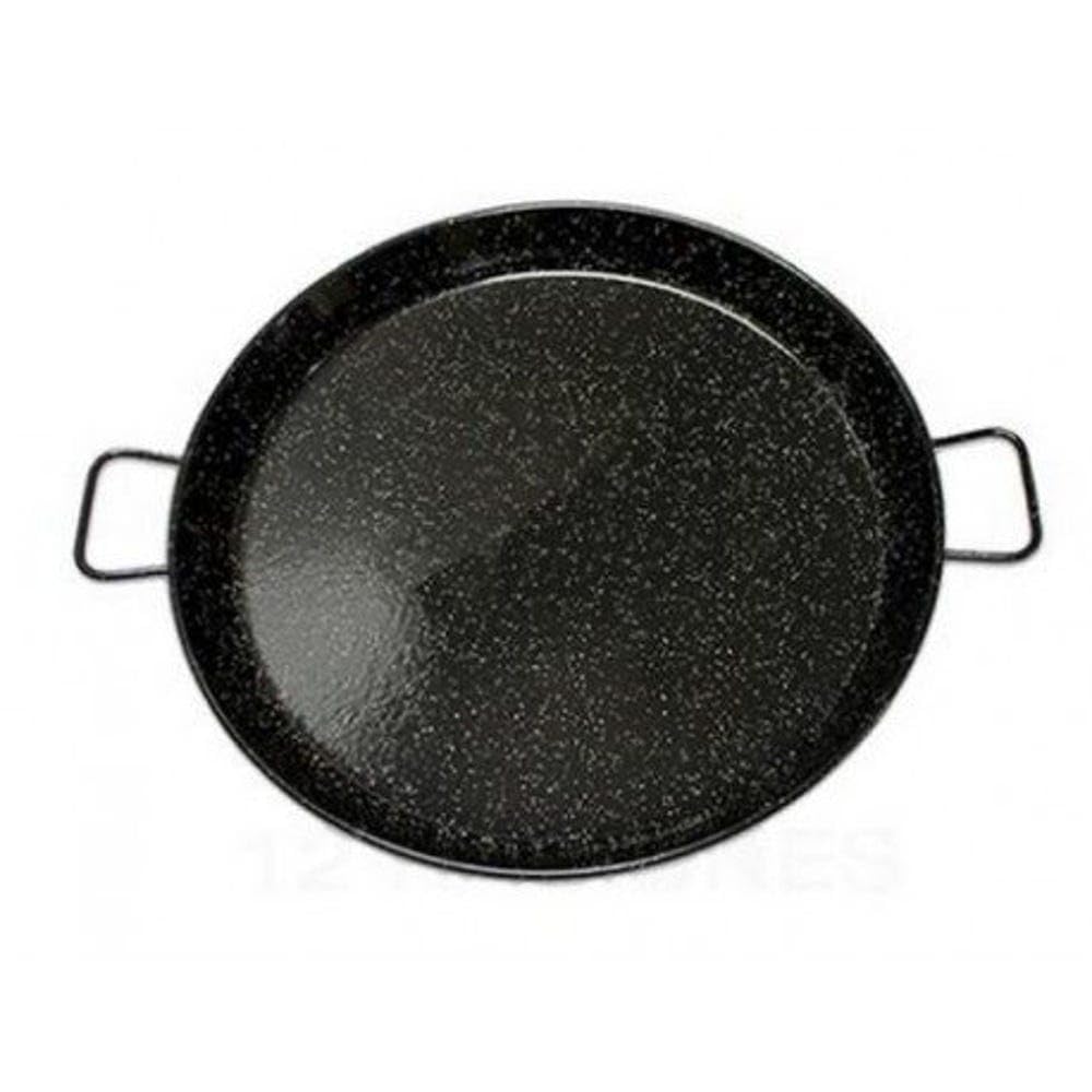 José Andrés Foods Enameled Paella Pan, 12.5 in