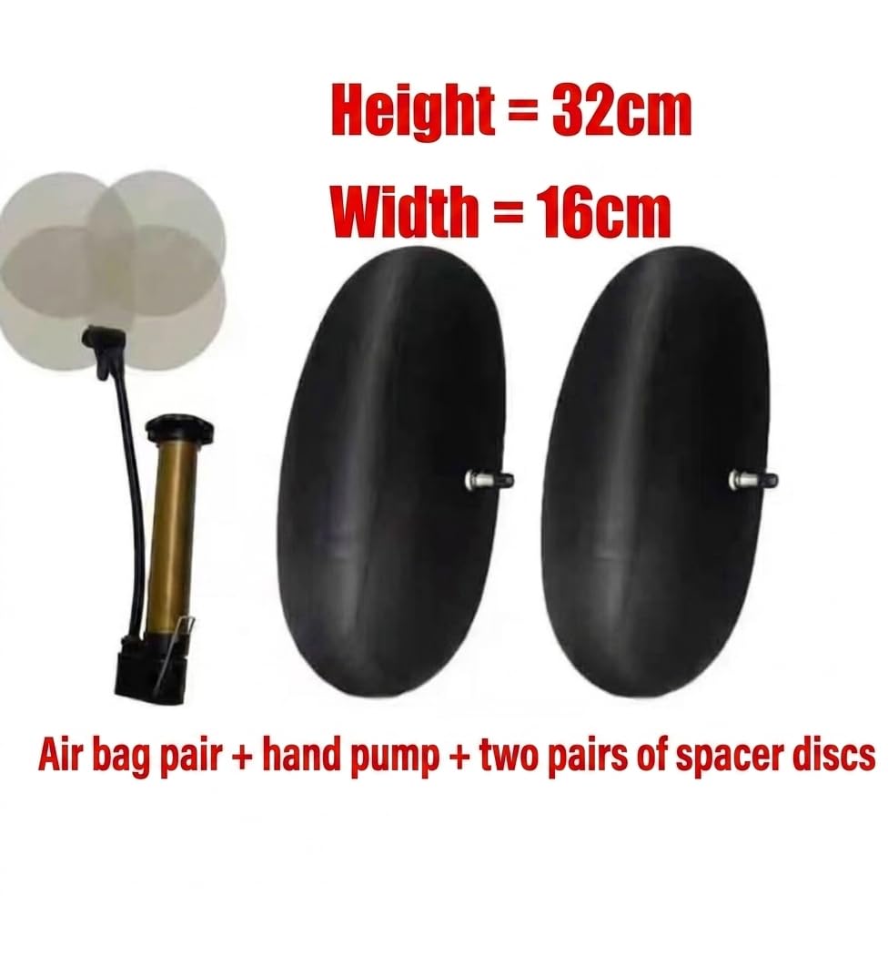 2 Piezas Suspensión Neumática Coche para Renault Kangoo 3 (III) I 2021-2025, Balonas Neumáticas Auxiliares Amortiguador Trasero Kit Robusto