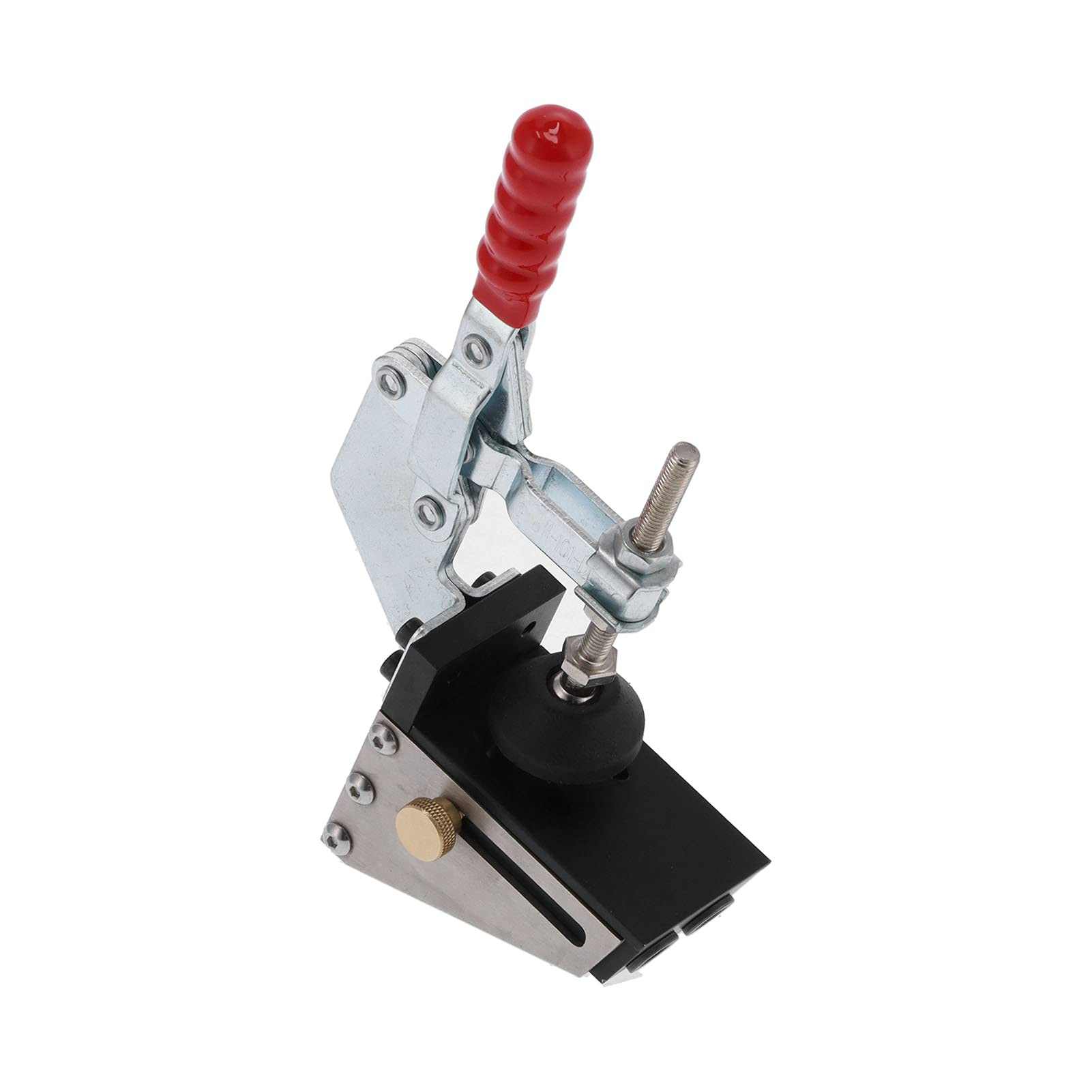 Cocoarm Kit de Perforación con Plantilla para Orificios de Bolsillo Kit de Perforación con Plantilla para Orificios Oblicuos de Aleación de Aluminio Taladro Escalonado de 9 Mm Localizador Compacto