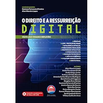 Capa do livro O Direito e a Ressurreição Digital
