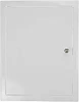 Vent Systems Painel de acesso bloqueável para drywall de 30,5 x 40,6 cm - Capa de parede - Porta de acesso de metal com chave - Painel de acesso de encanamento para drywall - Porta de espaço de