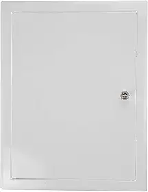 Vent Systems Painel de acesso bloqueável para drywall de 30,5 x 40,6 cm - Capa de parede - Porta de acesso de metal com chave - Painel de acesso de encanamento para drywall - Porta de espaço de