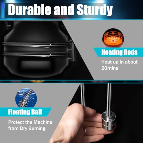 Máquina de humo seco 4000W para escenario 110V miniatura 3
