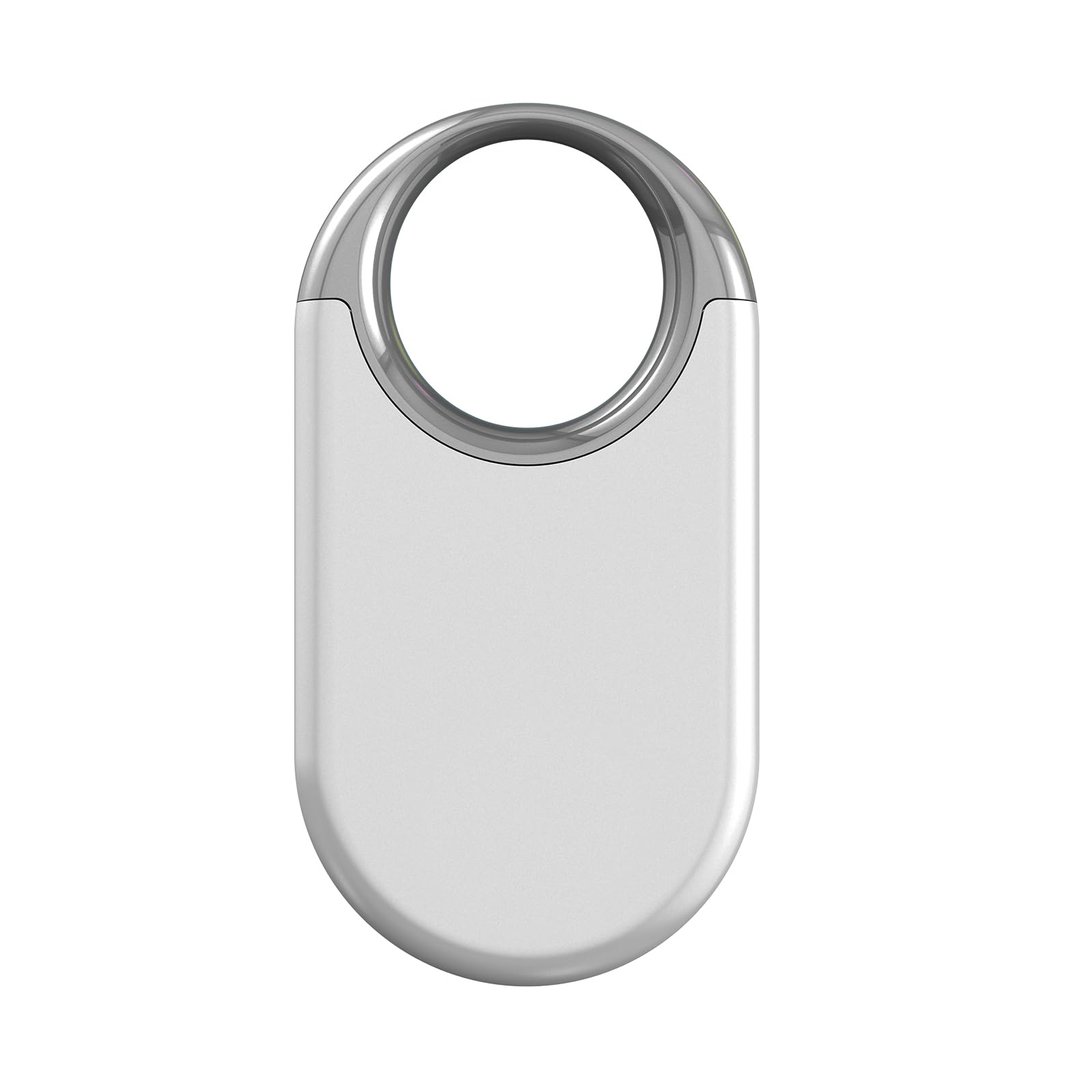 Hendari Air Tracker Tag (iOS Only)-1 Pcs, White | Bluetooth Tracker and Item Finder Work with Apple Find My for Luggage/Key/Suitcases/Backpack, Replaceable Battery