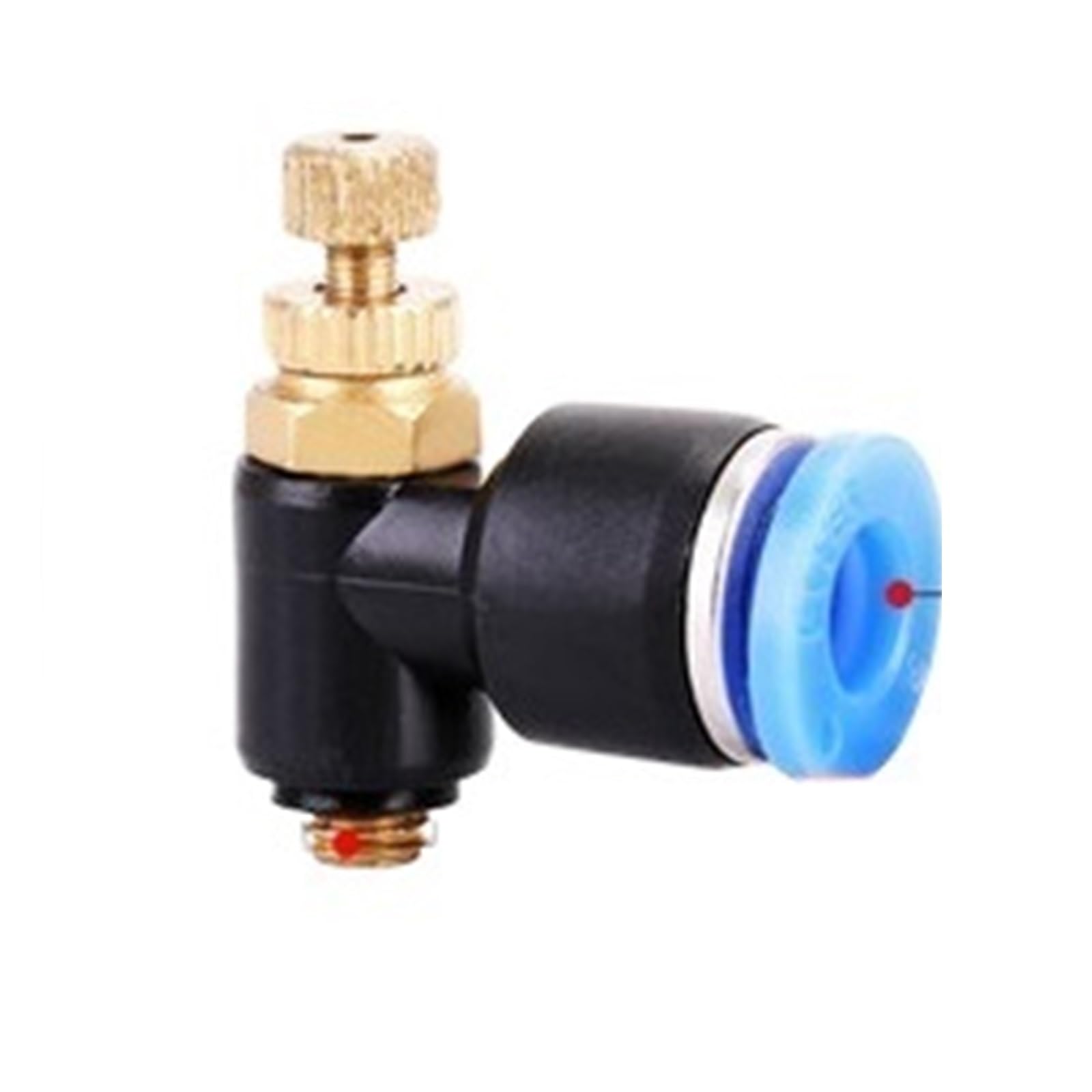 Contrôle de vitesse raccord pneumatique 6-M5 tube 6mm connexion rapide