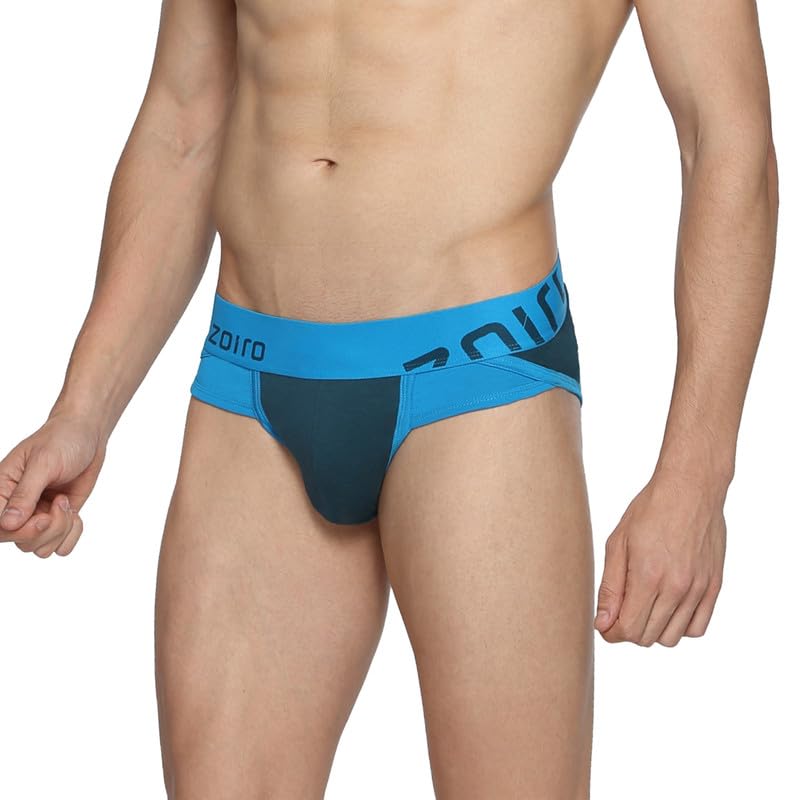 Image of Zoiro Men's Cotton Solid Brief Combo Pack |Colour's May Vary
