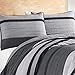 Nautica - Twin Quilt, Cotton Reversible Bedding, Home Decor for All Seasons (Vessey Grey, Twin)