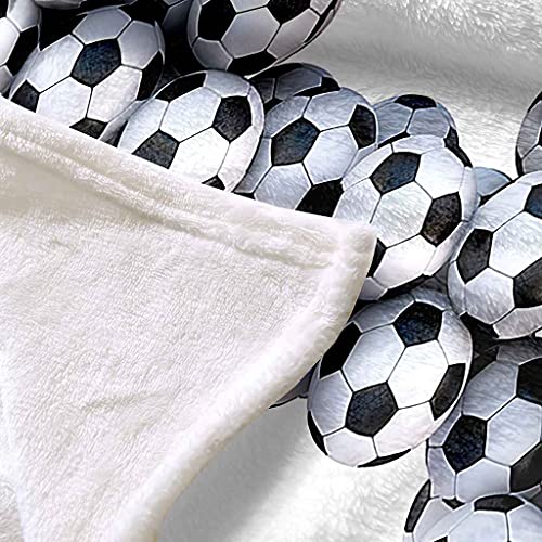 Couverture flanelle vagues de l'océan bleu plaid microfibre canapé lit toutes saisons - 6