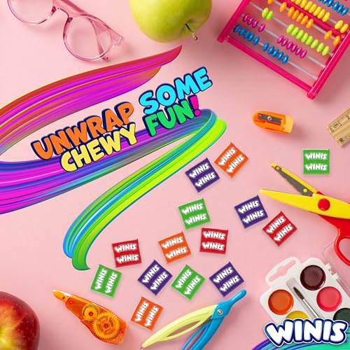 Winis Chewy Candy Winis Original Variety Bag – Taffy Candy 50 Individually Wrapped Pieces- Size 4 Oz Bag Assorted Easter Candy Mix thumb #5