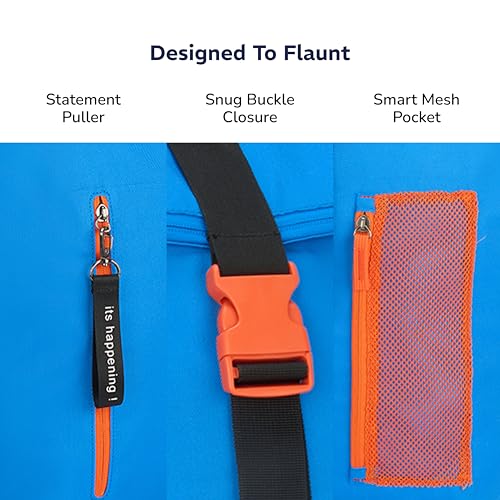 Image of Provogue Metro Drift 30 litres everyday backpack for men and women, premium fabric, stylish contemporary daily use outdoor bag | Adjustable Strap | Buckle Closure