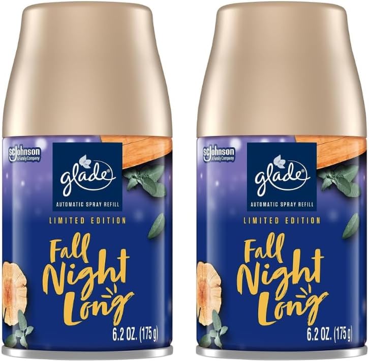 Glade Automatic Spray, Fall Night Long 6.2 Ounce (Pack of 2)