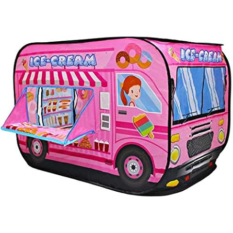 deAO Ice Cream Truck Play Tent for Kids Cover
