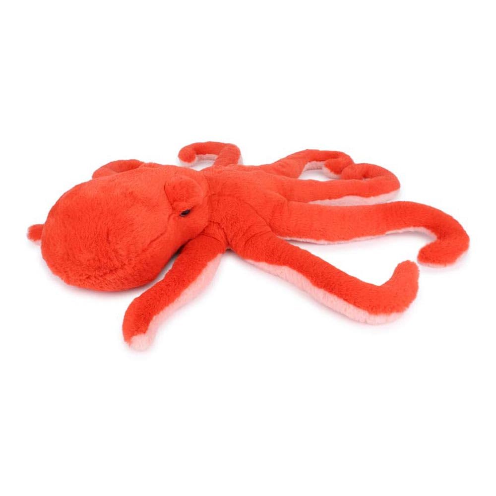 Pieuvre WWF peluche éco 50 cm pour décorer la chambre de bébé et jouer au lit