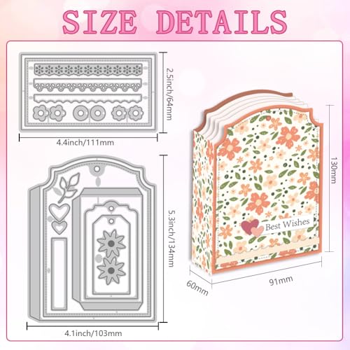 Matrices de découpe en acier pour scrapbooking et carterie