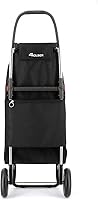 Vista 4 de Rolser I-Max MF - Carrito de compras plegable de 2 ruedas, color negro