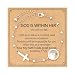 Lydow Mustard Seed Bracelets for Women Teen Cross First Communion Confirmation Gifts Christian Baptism Catholic God Jewelry Silver