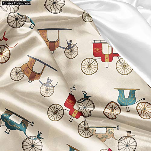 Image of ArtzFolio Antique Carriages | Reusable Sack Bag | Bag for Gym, Storage, Vegetable & Travel