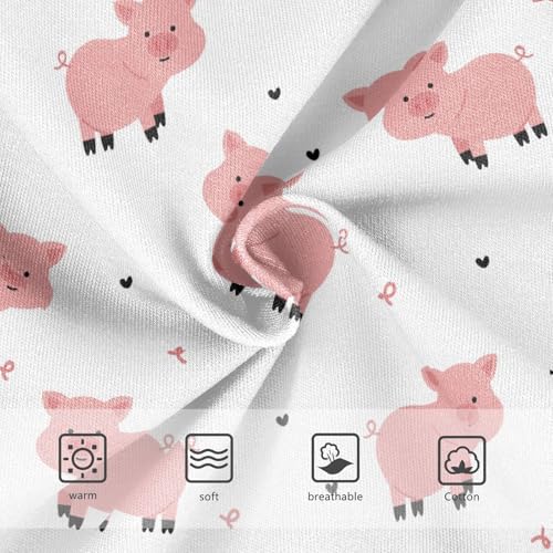 Girls Underwear Soft Cotton Cute Pig Kids Panties in Sizes 2/3t, 4t, 5t, 6 and 83
