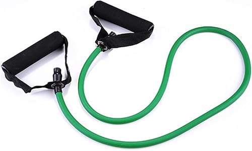 Cuerda de tensión recta de látex para ejercicios de 3.9 pies para actividades de fitness como entrenamiento de fuerza de brazo y estiramiento de yoga