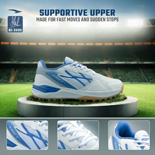 Image of ASIAN All Rounder-01 Men's Cricket Shoes | Lightweight, Durable Sports Shoes with Superior Grip, Cushion Comfort & Steady Support for All-Terrain Cricket Play