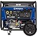 Westinghouse 9500 Peak Watt Home Backup Portable Generator, Remote Electric Start with Auto Choke, Transfer Switch Ready 30A Outlet, Gas Powered,Black/Blue